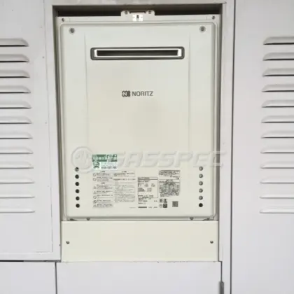 施工後の給湯器（ノーリツ GT-2060AWX BL）