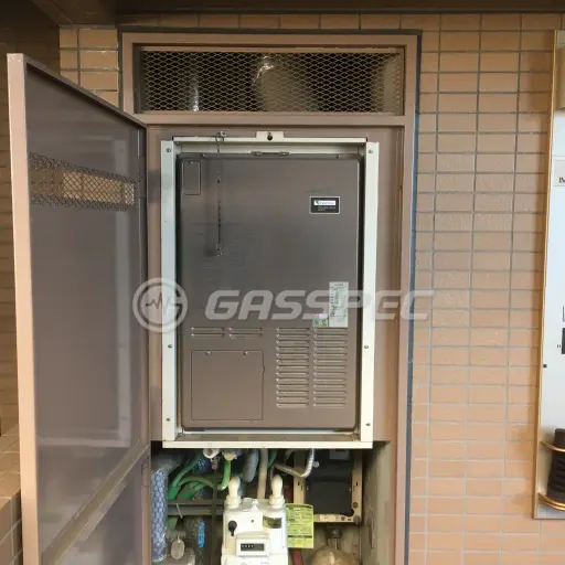 交換前の暖房熱源機（ナショナル（松下） AT-366RSA-AW2Q-H）