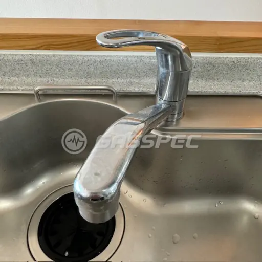交換前の水栓・蛇口