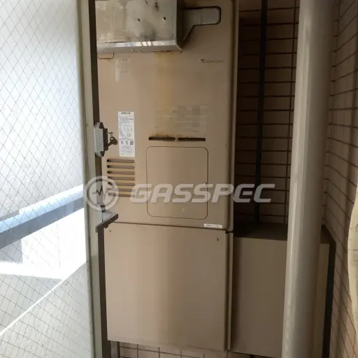 交換前の給湯器（リンナイ RUFH-V2400AA）