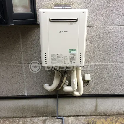 施工後の給湯器（ノーリツ GT-C246AWX BL）