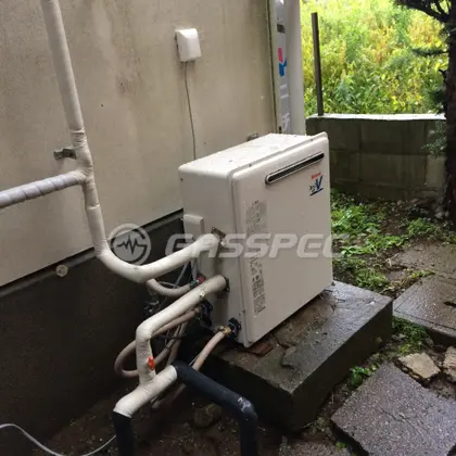 施工後の給湯器（リンナイ RUF-A2400SAG(A)）