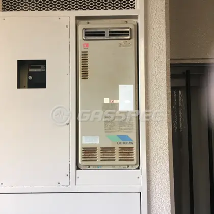 施工前の給湯器（GT-168AW）