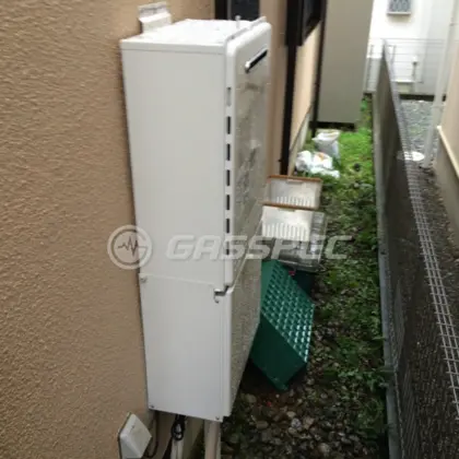 施工後の給湯器（ノーリツ GT-2460SAWX BL）