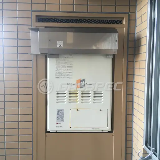交換前の暖房熱源機（パロマ DH-241AWADL）