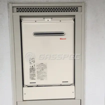 施工後の給湯器（リンナイ RUF-A2405SAW(A)）