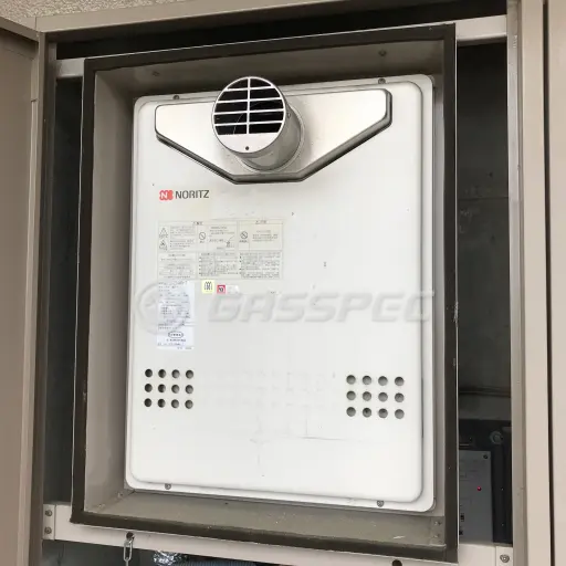 交換前の給湯器（ノーリツ GT-2012SAWX-T）