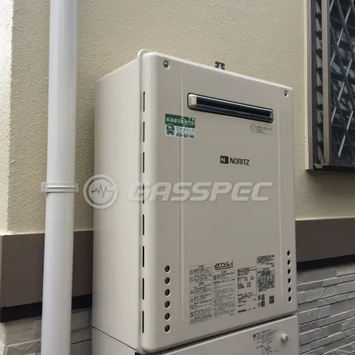交換後の給湯器（ノーリツ GT-C246SAWX BL）