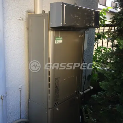 施工後の暖房熱源機（リンナイ RUFH-E2405AW2-3(A)）