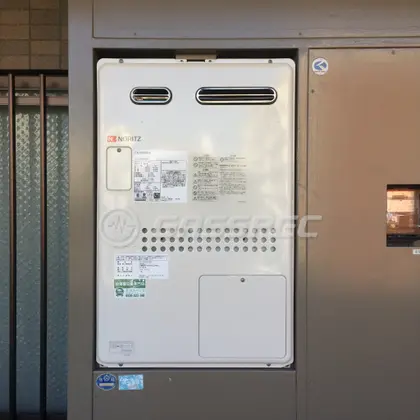 施工後の暖房熱源機（ノーリツ GTH-2444AWX3H-1 BL）