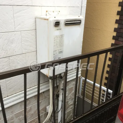 交換前の給湯器