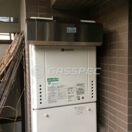 施工後の給湯器（ノーリツ GT-2060AWX BL）