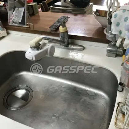 施工前の水栓・蛇口