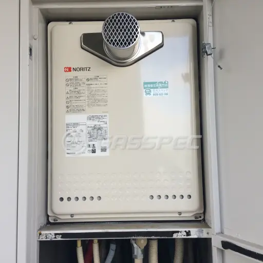 交換後の給湯器（ノーリツ GT-2460SAWX-T BL）