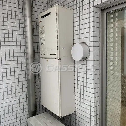 交換前の給湯器（ノーリツ GT-2028AWX）