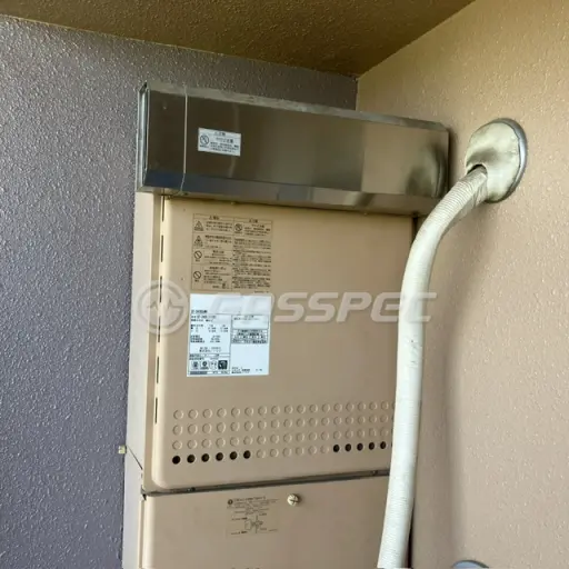 交換前の給湯器（ノーリツ GT-2428SAWX）