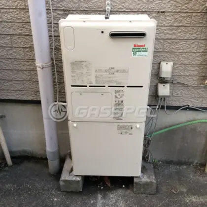 施工後の暖房熱源機（リンナイ RH-101W2-6(A)）