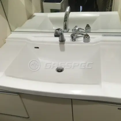 施工前の水栓・蛇口