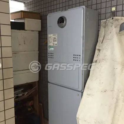 施工後の暖房熱源機（ノーリツ GTH-C2450AW3H-1 BL）