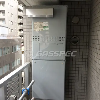 施工後の暖房熱源機（ノーリツ GTH-C2450AW3H-L-1 BL）