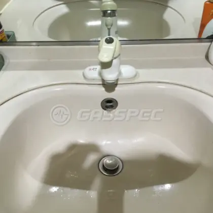 施工前の水栓・蛇口