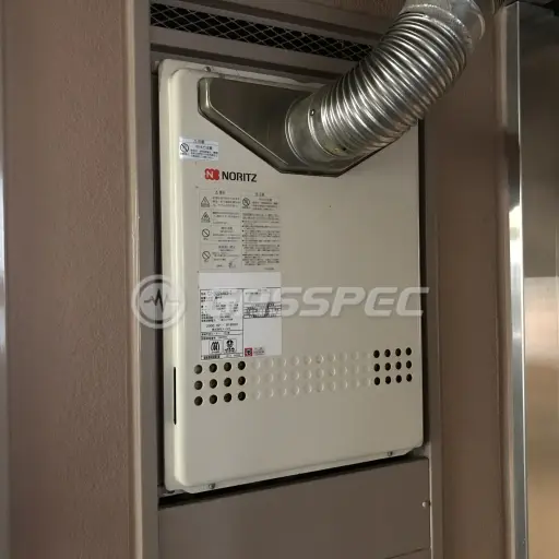 交換前の給湯器（ノーリツ GT-2422SAWX-T）