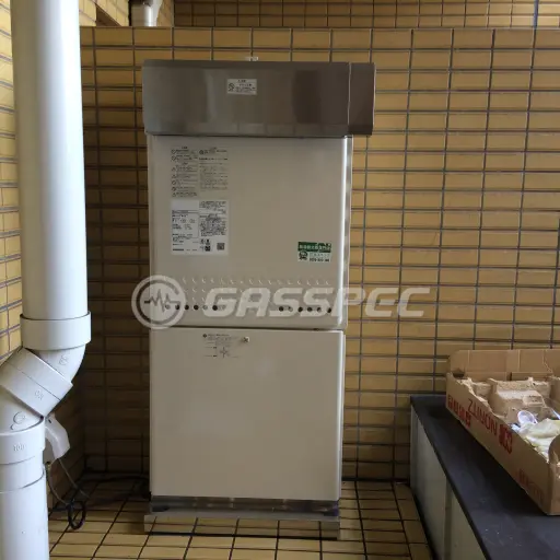 交換後の給湯器（ノーリツ GT-2460SAWX BL）