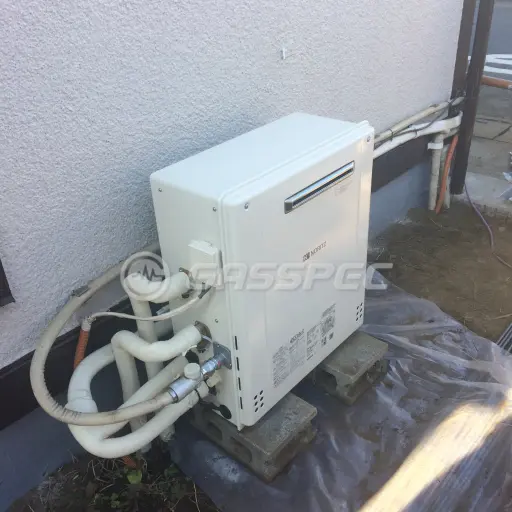 交換後の給湯器（ノーリツ GT-C206SARX BL）