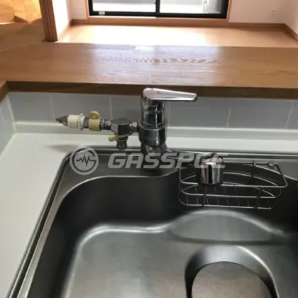 施工前の水栓・蛇口
