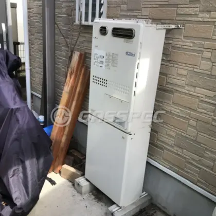 施工前の暖房熱源機