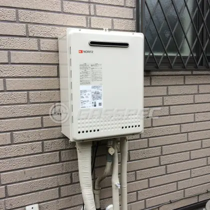 施工後の給湯器（ノーリツ GT-2460AWX BL）