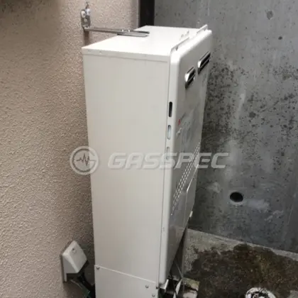 施工後の暖房熱源機（ノーリツ GTH-2444AWX3H-1 BL）