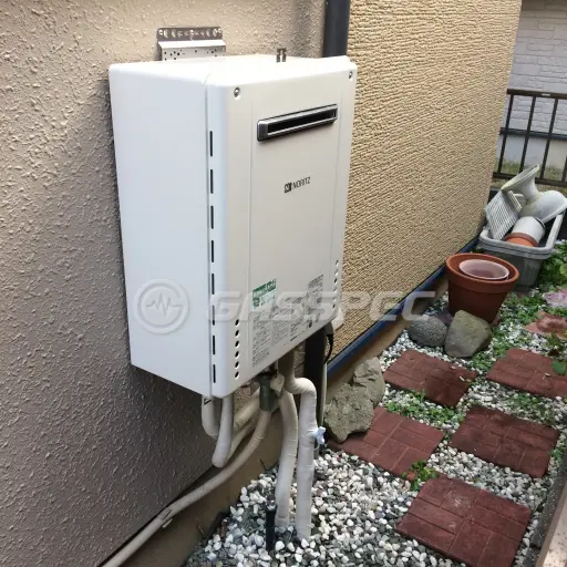 交換後の給湯器（ノーリツ GT-2060SAWX BL）