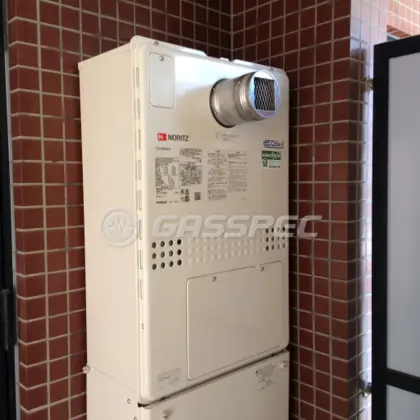 施工後の暖房熱源機（ノーリツ GTH-C2450AW3H-T-1 BL）