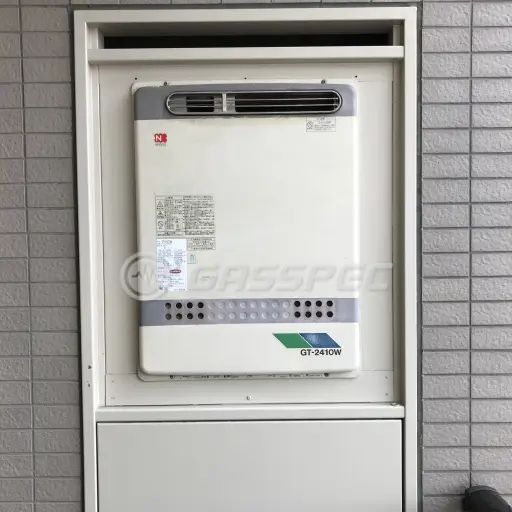 交換前の給湯器（ノーリツ GT-2410W）