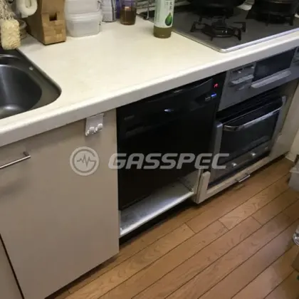 施工前のビルトイン食洗機（RKW-458D2）