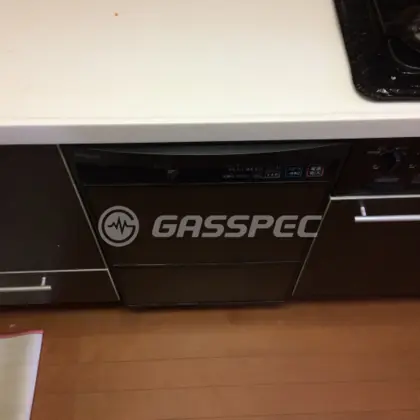 施工前のビルトイン食洗機（NP-P45X1P1）