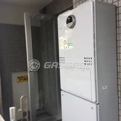 施工後の暖房熱源機（ノーリツ GTH-C2450AW3H-1 BL）