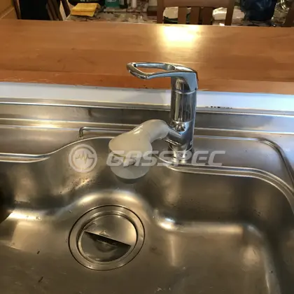 施工前の水栓・蛇口（TKG32U1PBB）