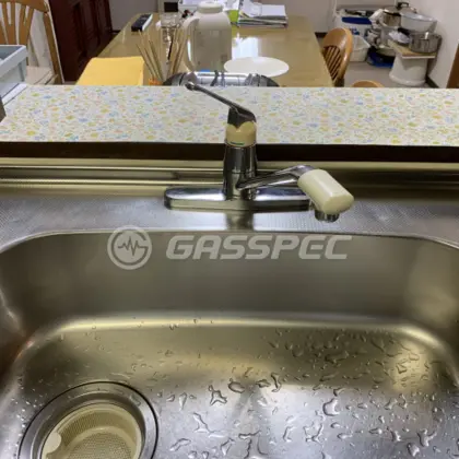 施工前の水栓・蛇口