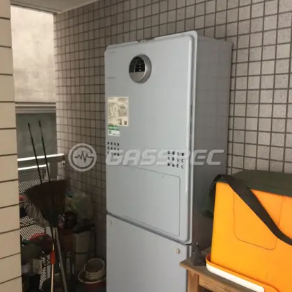 施工後の暖房熱源機（ノーリツ GTH-C2450AW3H-1 BL）