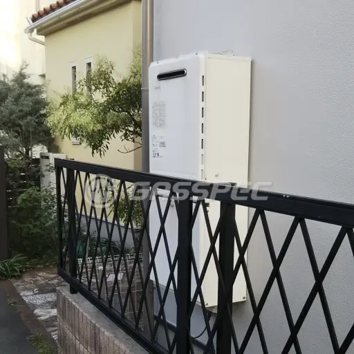 交換前の給湯器（ノーリツ GT-2428SAWX）