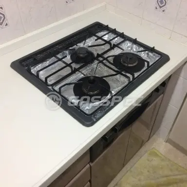 施工前のビルトインガスコンロ（DG3044F1）