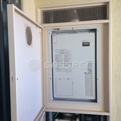 施工前の暖房熱源機