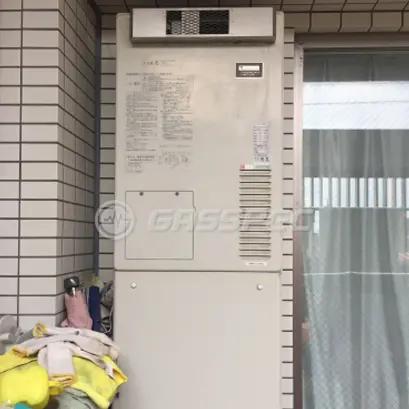 施工前の暖房熱源機
