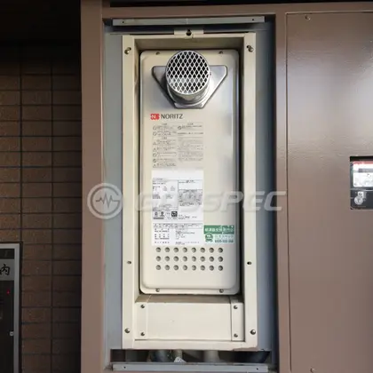 施工後の給湯器（ノーリツ GT-2053AWX-T-2 BL）