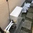 施工前の給湯器