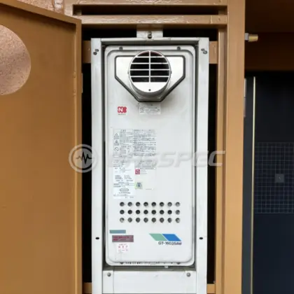 施工前の給湯器（GT-1603SAW-T）