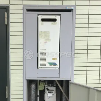 施工前の給湯器（GQ-168WS）