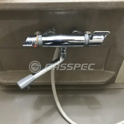 施工前の水栓・蛇口
